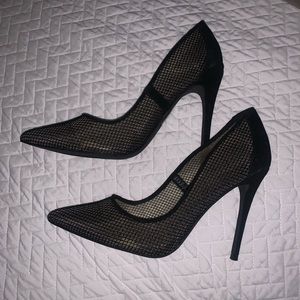 Steve Madden Mesh Stilettos
